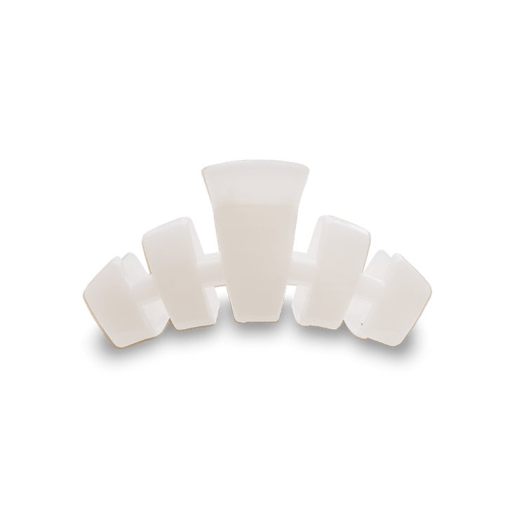 Teleties Classic Small Clip COCONUT WHITE