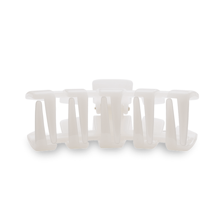 Teleties Classic Small Clip COCONUT WHITE