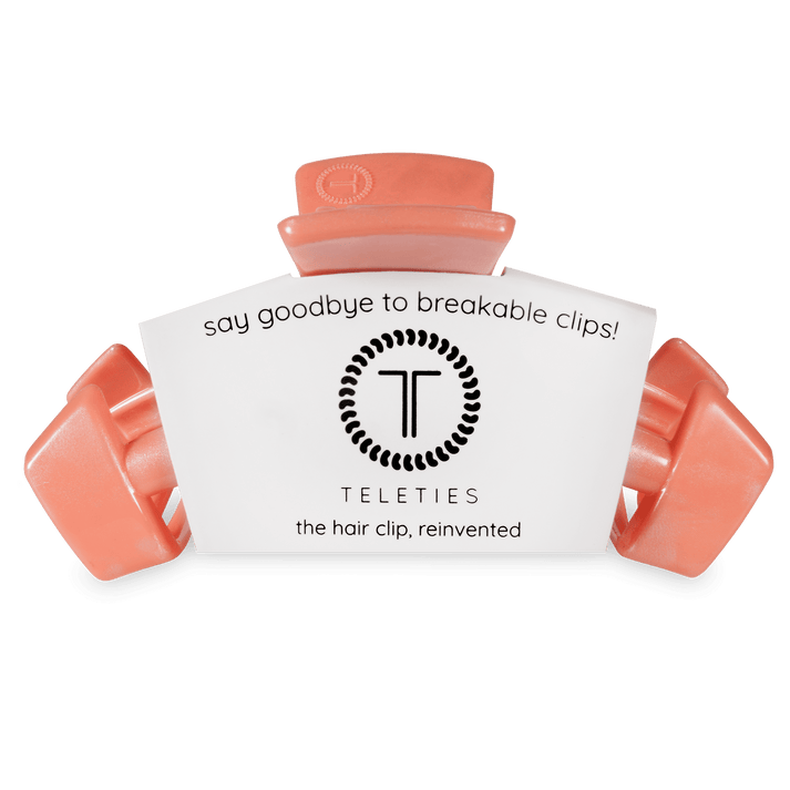 Teleties Classic Large Hair Clip DREAMSICLE