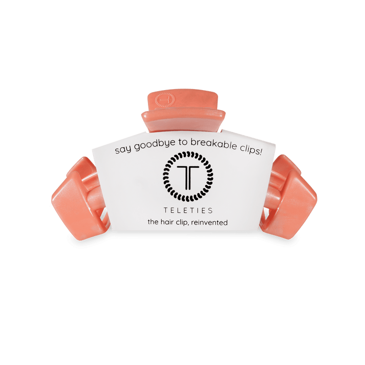 Teleties Classic Small Hair Clip DREAMSICLE