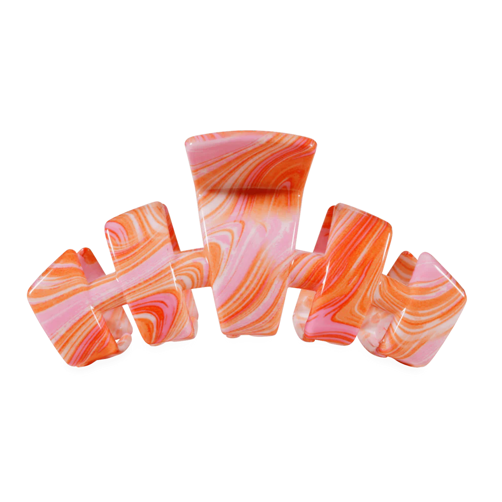 Teleties Large Claw Clip JUST KEEP SWIMMING