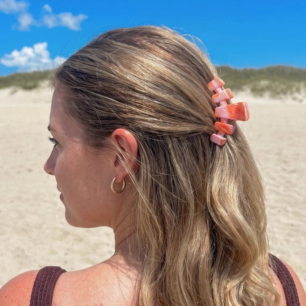 Teleties Medium Claw Hair Clip JUST KEEP SWIMMING