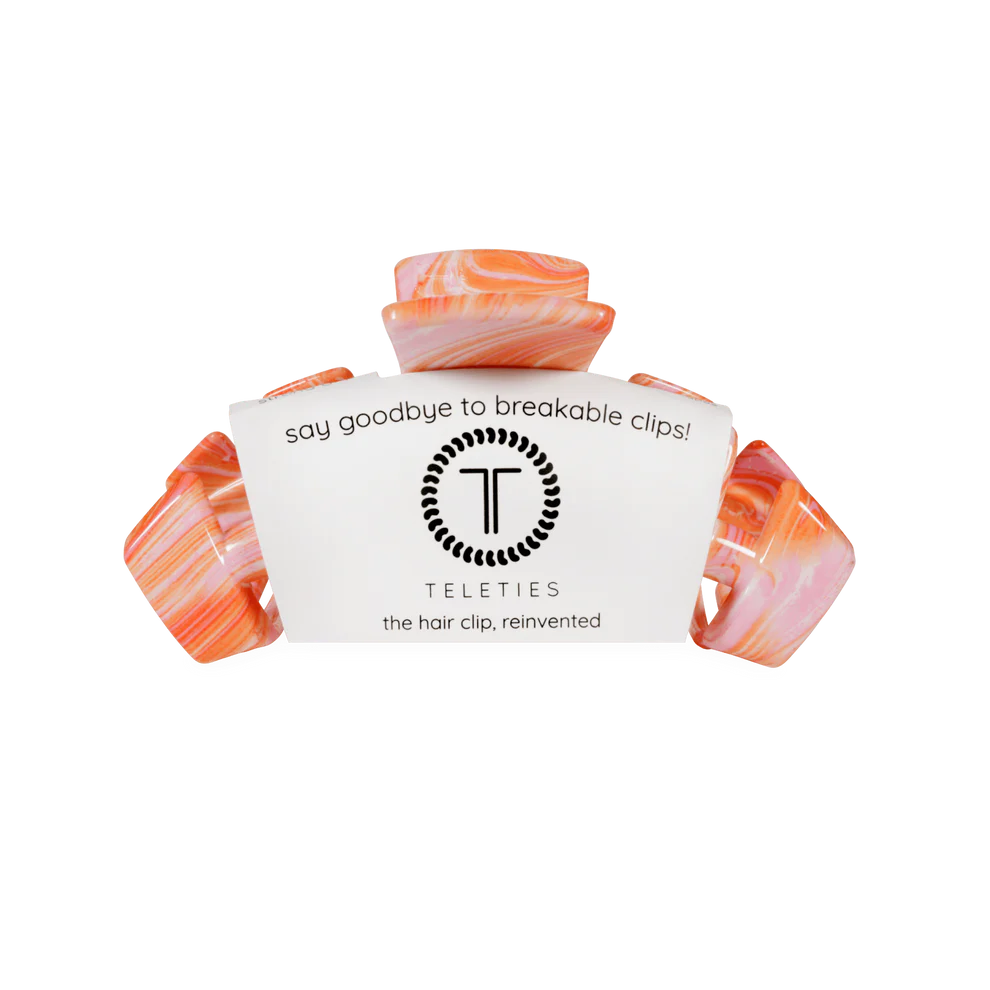 Teleties Medium Claw Hair Clip JUST KEEP SWIMMING