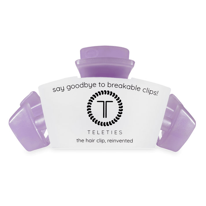 Teleties Classic Large Clip LAVENDER MIST