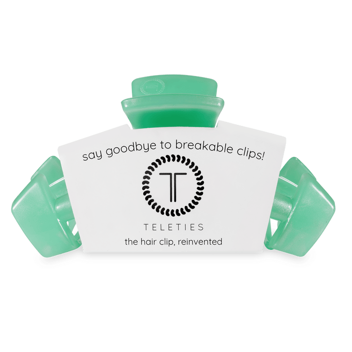 Teleties Classic Large Hair Clip SPRING SPLASH