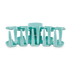 Teleties Large Classic Clip TOTALLY TURQUOISE