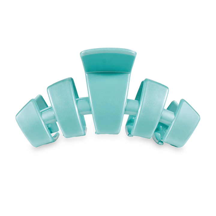 Teleties Medium Classic Hair Clip TOTALLY TURQUOISE