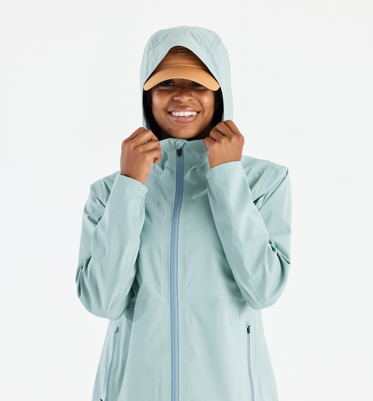 Free Fly W Cloudshield Rain Jacket OCEAN MIST