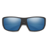 Smith Guide's Choice Matte Black | ChromaPop Polarized Blue Mirror
