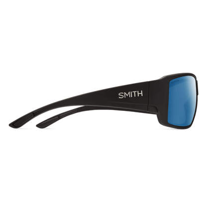 Smith Guide's Choice MATTE BLK/CHROMAPOP BLUE MIRROR