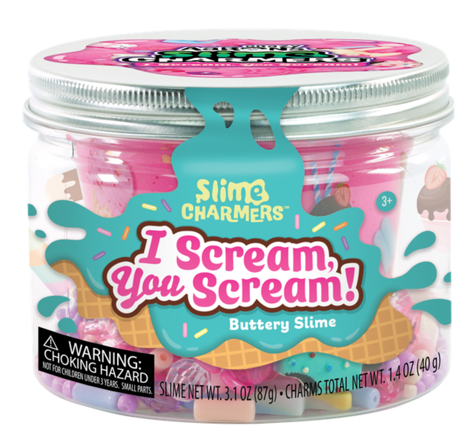 Crazy Aaron's Slime Charmer I Scream You Scream