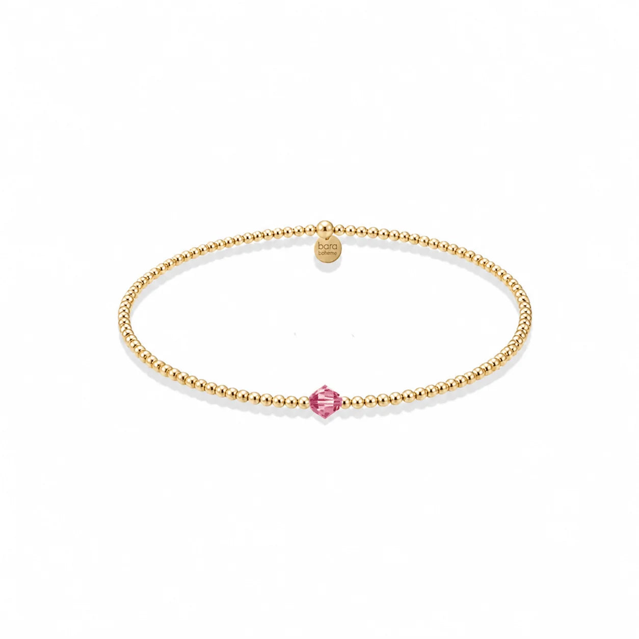 Bara Boheme Birthstone Bracelet OCTOBER - TOURMALINE
