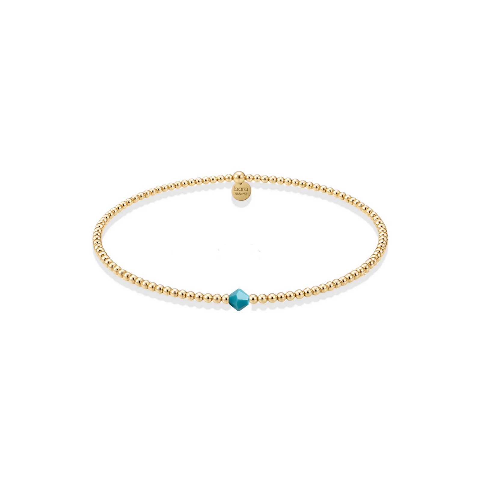 Bara Boheme Birthstone Bracelet DECEMBER - BLUE TOPAZ