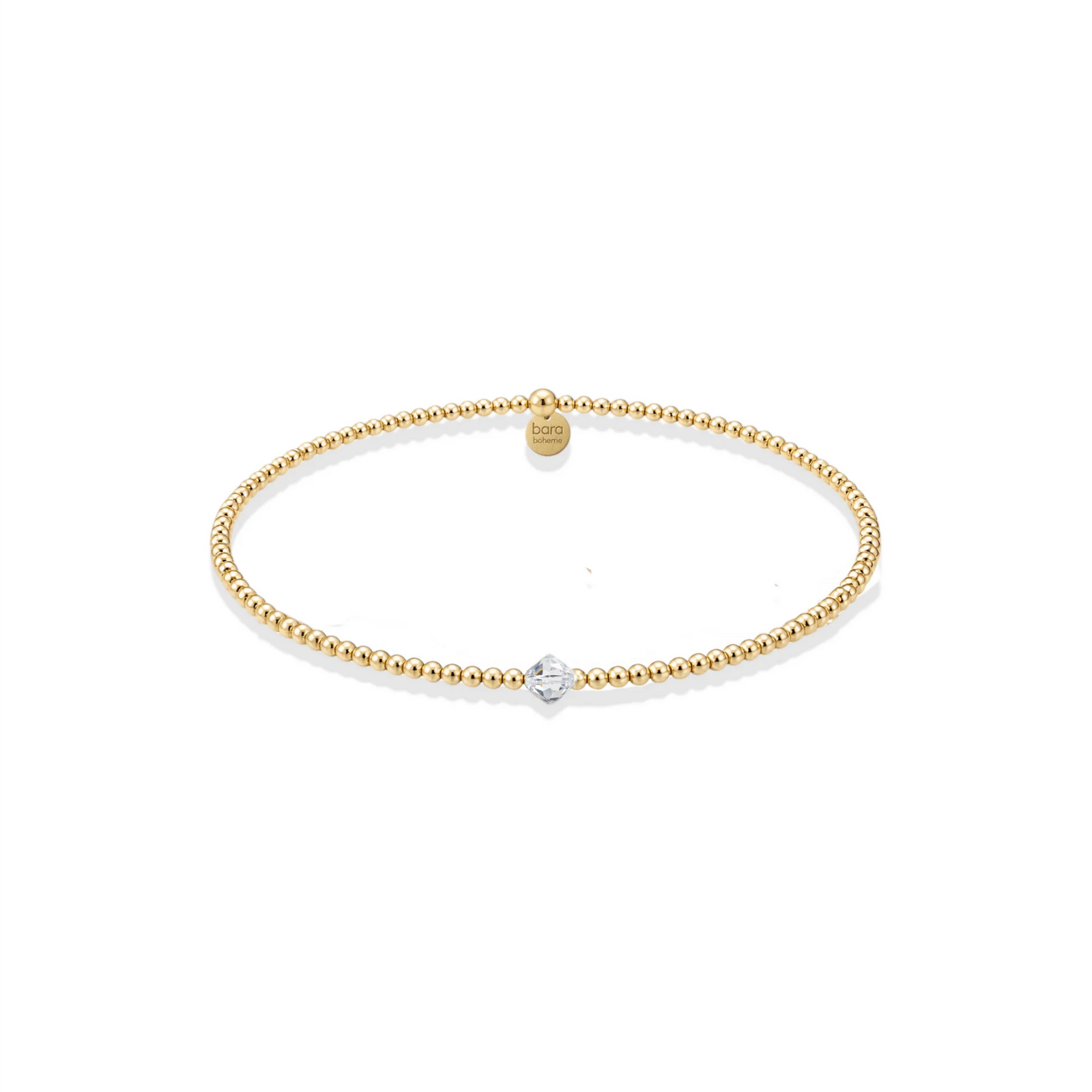 Bara Boheme Birthstone Bracelet APRIL - DIAMOND
