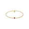 Bara Boheme Birthstone Bracelet JULY - RUBY