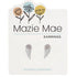 Mazie Mae Angel Wing Studs SILVER