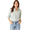Carve Designs W Fairbanks Supersoft Shirt BIRCH BLOCK STRIPE
