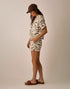 Carve Designs W Rhett Linen Short TOILE