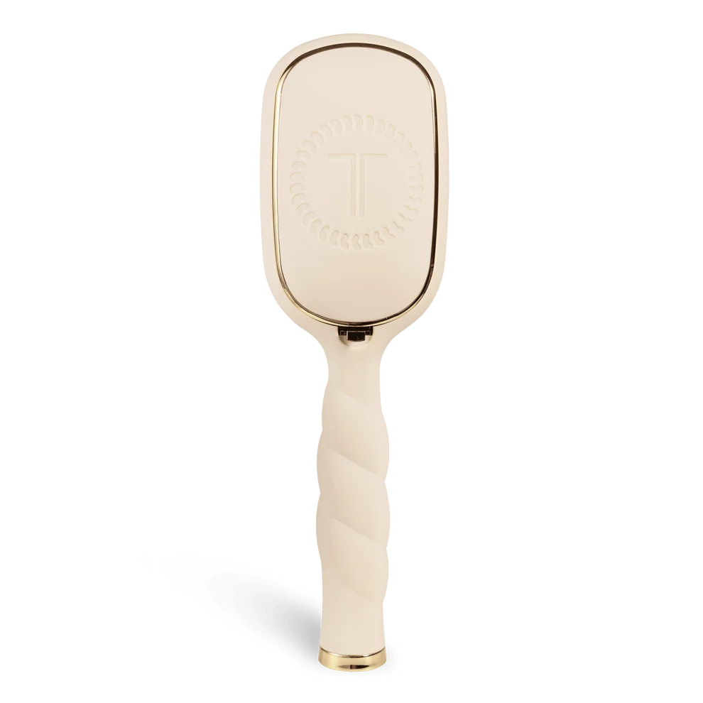 Teleties Detangler Hair Brush for Medium Hair - Full Size TAN