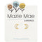 Mazie Mae Mother of Pearl Moon Studs GOLD