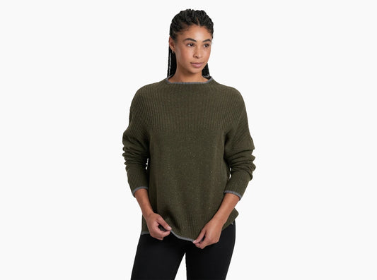 KUHL W Dolomiti Sweater DARK MOSS