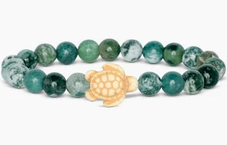 Fahlo Sea Turtle Journey Bracelet SEAGRASS GREEN