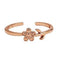 Pura Vida Single Daisy Toe Ring ROSE GOLD