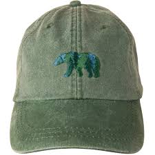 Belted Cow Woodland Bear Hat SPRUCE