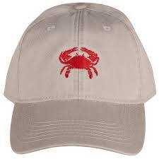 Belted Cow Crab Hat STONE