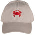Belted Cow Crab Hat STONE