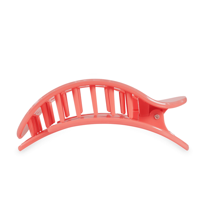 Teleties Large Flat Round Clip DREAMSICLE