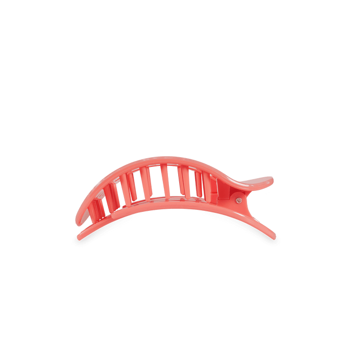 Teleties Small Flat Round Clip DREAMSICLE