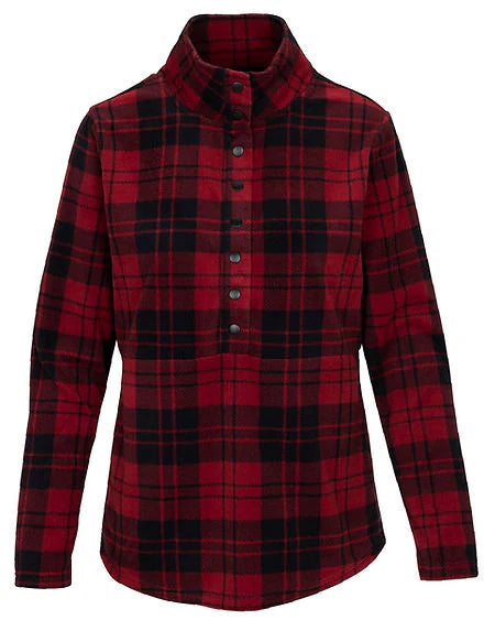 North River W Newbury Mock Neck TOMATO