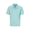 North River M Printed Pique Polo CRYSTAL BLUE