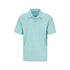 North River M Printed Pique Polo CRYSTAL BLUE