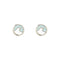 Pura Vida Opal Enamel Wave Studs SILVER