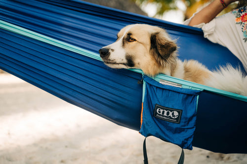 ENO Double Nest Hammock AQUA/SAPPHIRE/AMBER