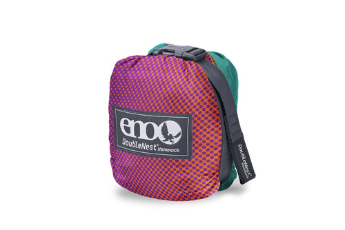 ENO Double Nest Hammock Prints FADE/SEAGLASS