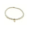 Erin Gray Rice Pearl Bracelet w/ Luxe Cross