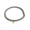 Erin Gray Luxe Cross Bracelet LIGHT GRAY