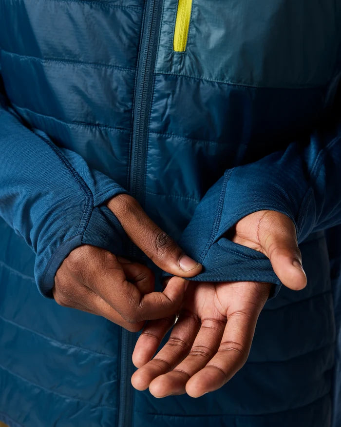 Cotopaxi M Acodo Hybrid Hooded Jacket INDIGO