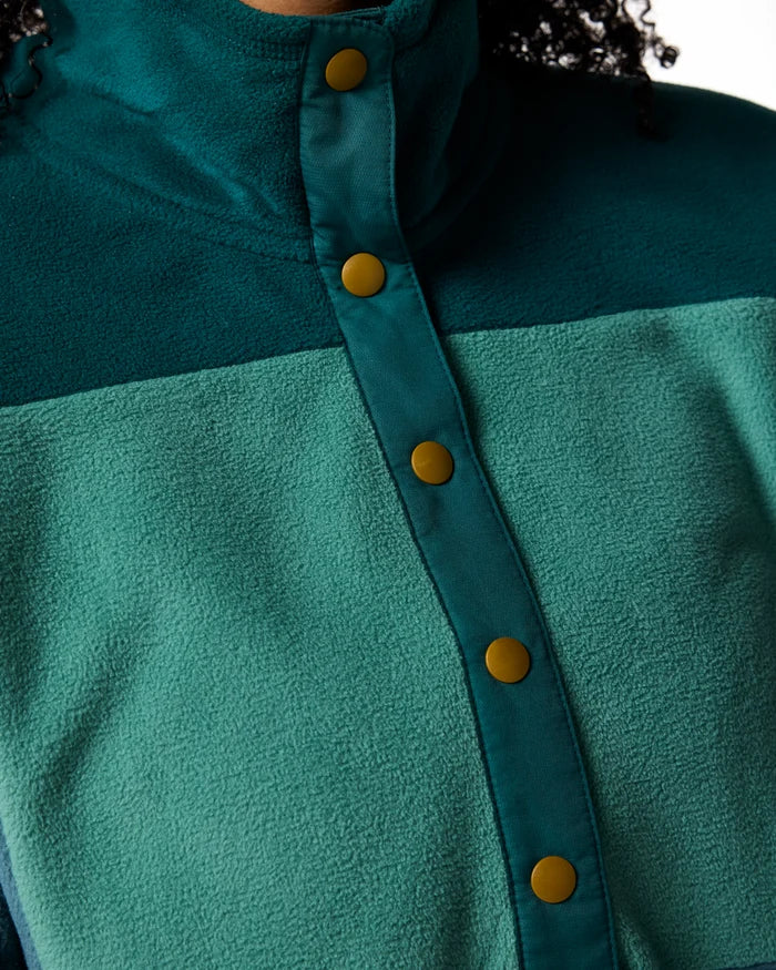 Cotopaxi W Encima Fleece Pullover DEEP OCEAN / FIREFLY