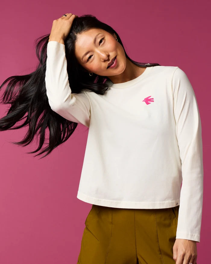 Cotopaxi W LS Nomad T-Shirt BONE