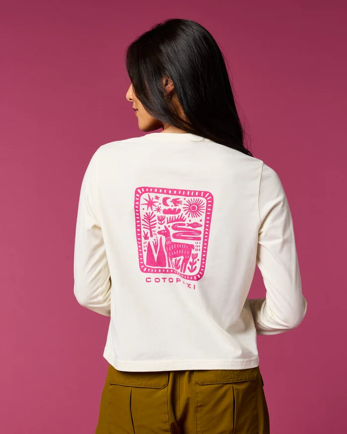 Cotopaxi W LS Nomad T-Shirt BONE