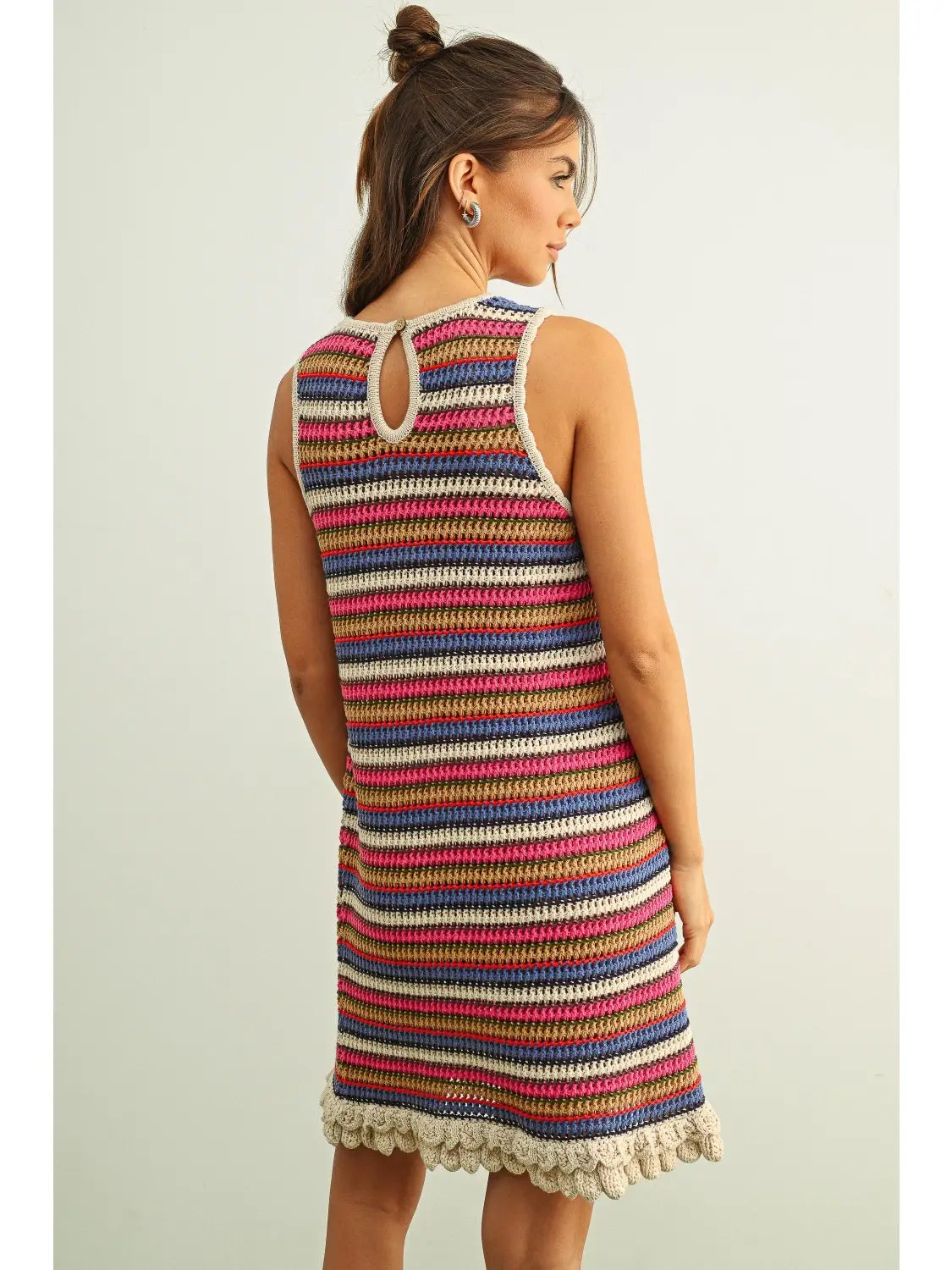 Miou Muse W Sleeveless Knit Dress MULTI