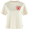 Fjallraven W SS Fjallblomster Logo T-Shirt CHALK