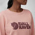 Fjallraven W Logo Sweatshirt BREEZE BLUE/PATINA GREEN