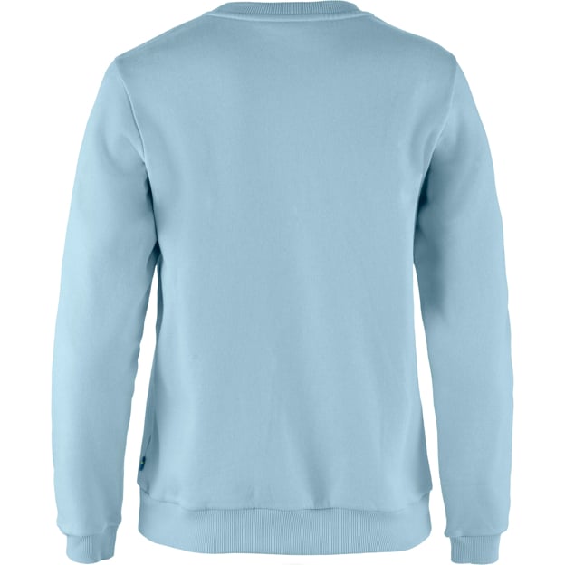 Fjallraven W Logo Sweatshirt BREEZE BLUE/PATINA GREEN