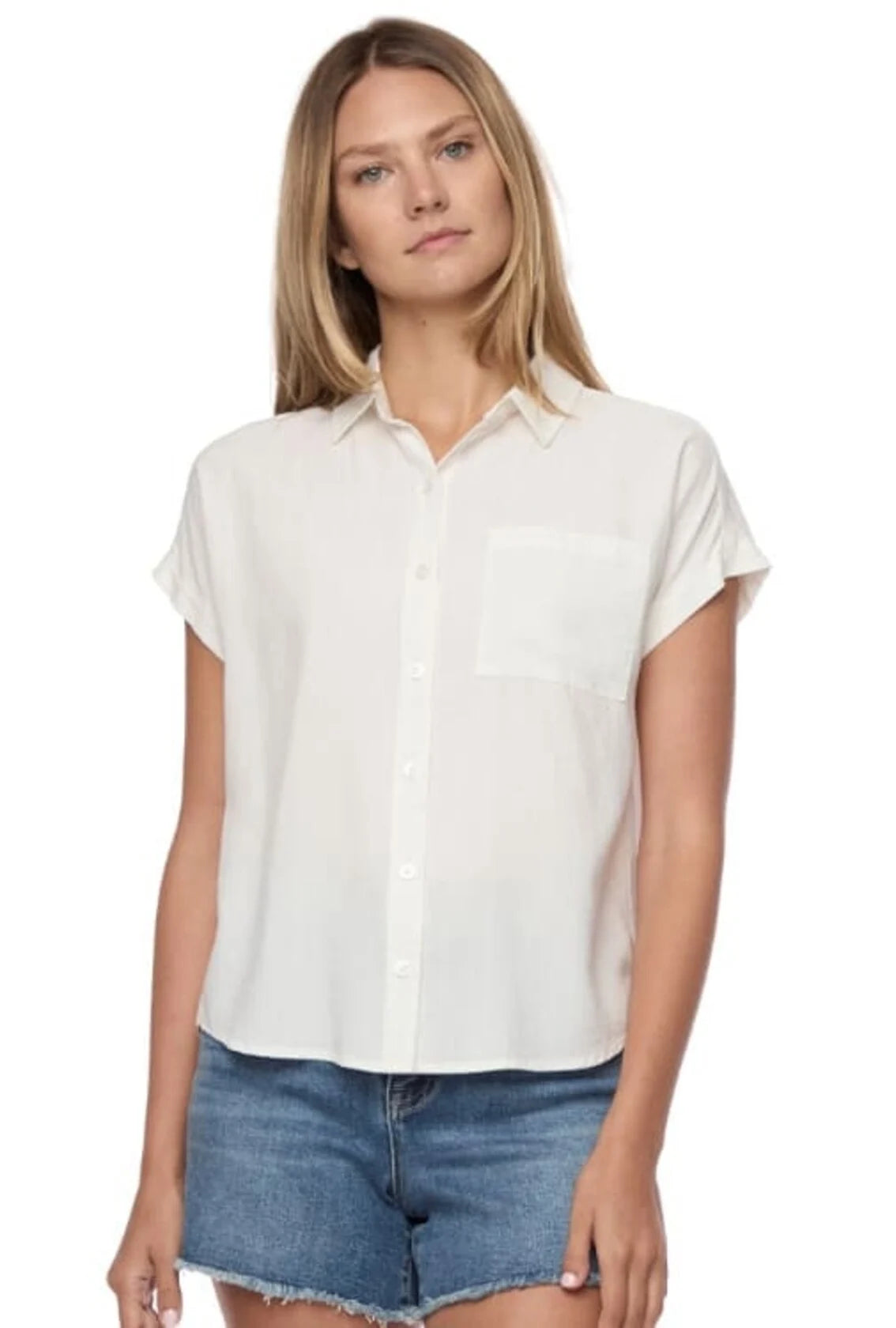 Flag & Anthem W Frannie Dolman Top WHITE