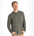 Free Fly M LS Bamboo Flex Pocket Tee FATIGUE